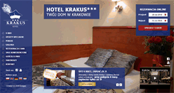 Desktop Screenshot of hotel-krakus.com.pl